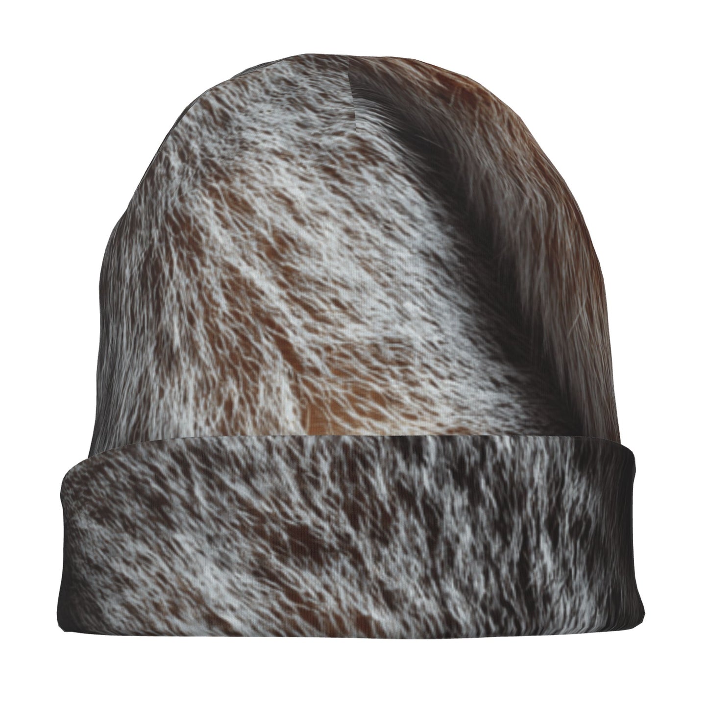 Double-Layer Knit Winter Beanie ā Faux Fur Texture Design, Warm, Stylish, Windproof Hat for Men & Women